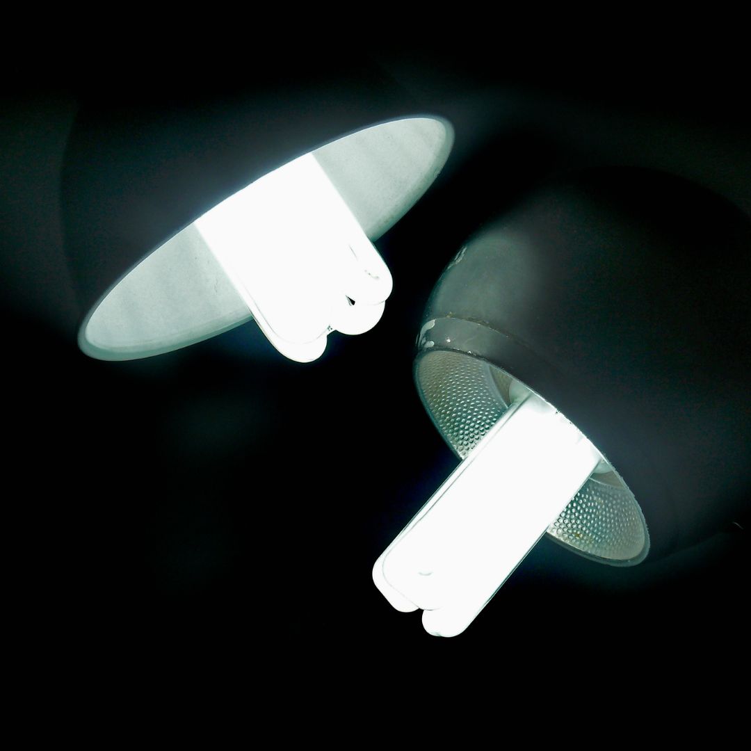 Kompaktlysrör även kallad för CFL-lampor som är miljövänligt och hållbart.